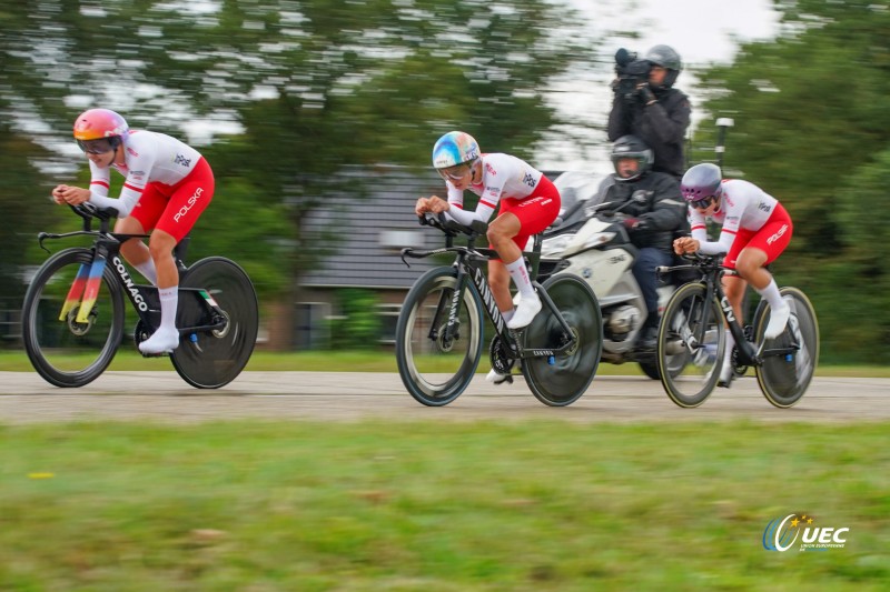 2023 UEC Road European Championships - Drenthe - Junior Mixed Team Relay - Emmen - Emmen 38, km - 21/09/2023 - Poland - photo Massimo Fulgenzi/SprintCyclingAgency?2023